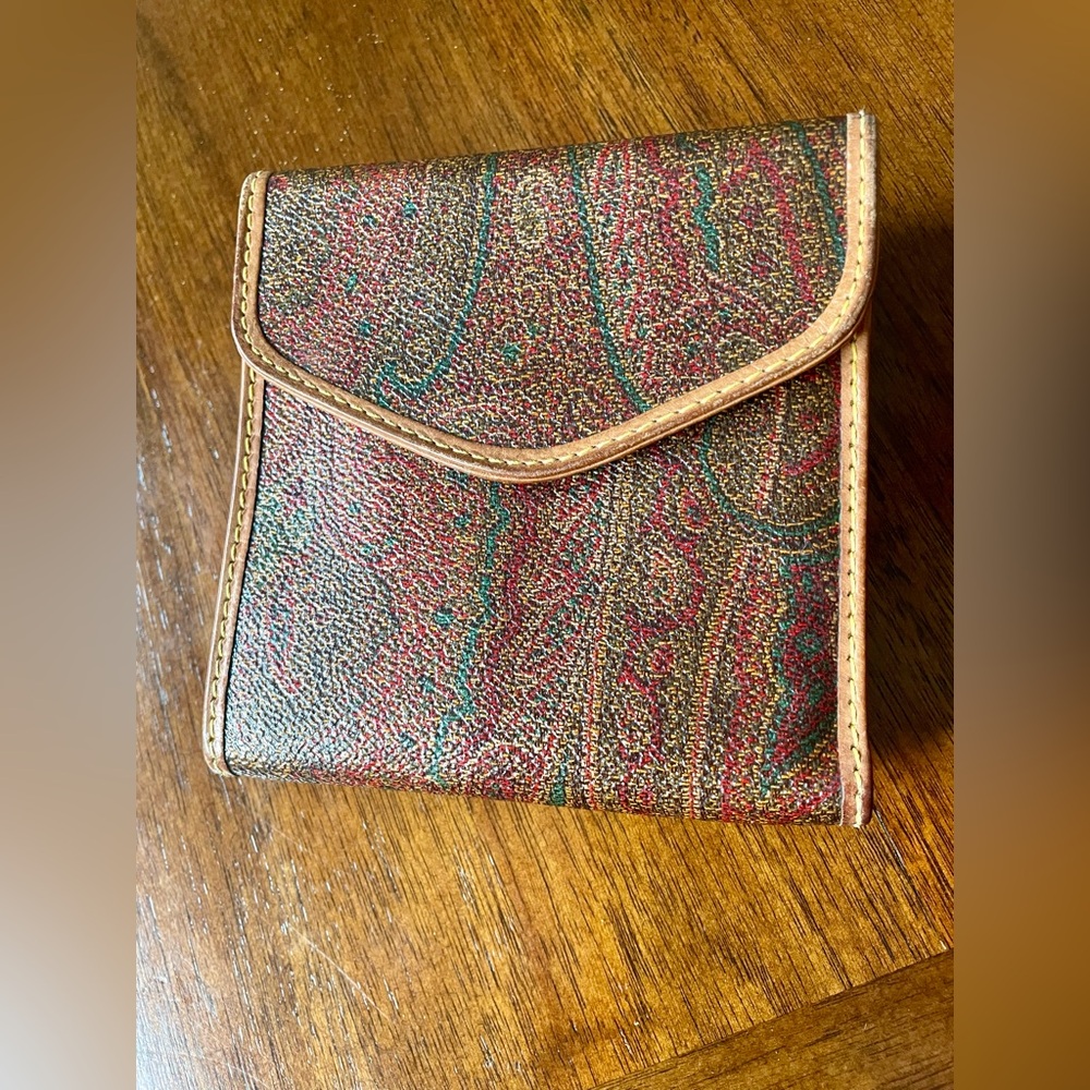 Vintage Etro Paisley Double Sided Wallet - Picture 12 of 12